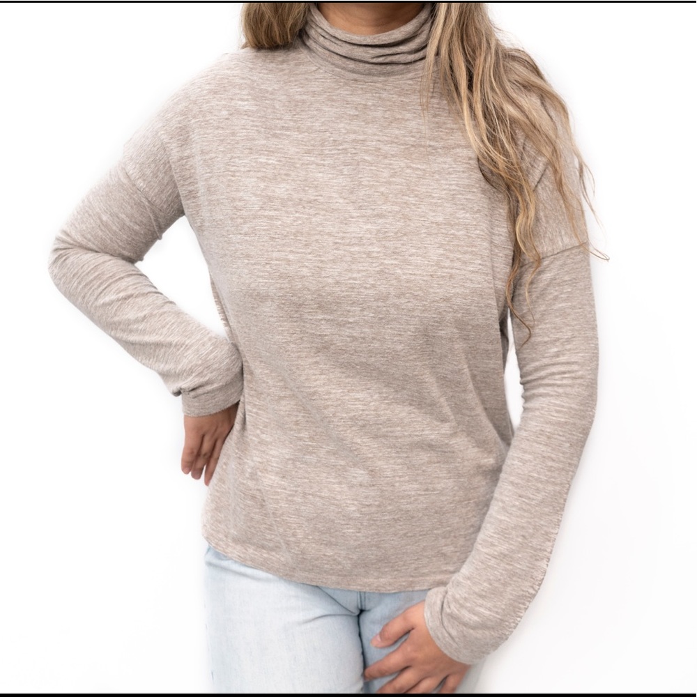 Madewell Whisper Cotton Turtleneck